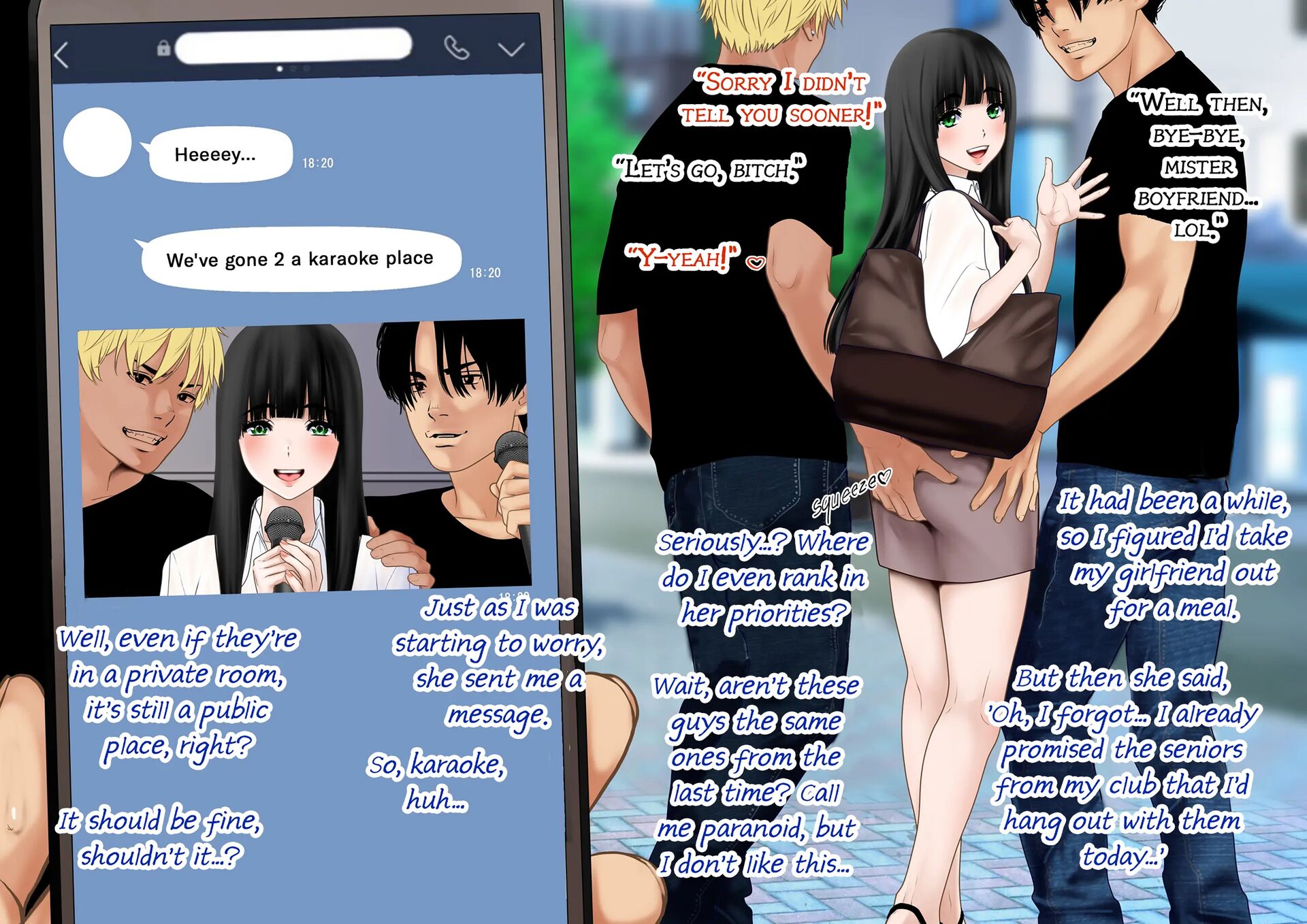 My Girlfriend Is A Public Sex Toy For Her Club Chapter 1000 Page 17